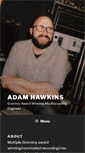 Mobile Screenshot of adamhawkins.com